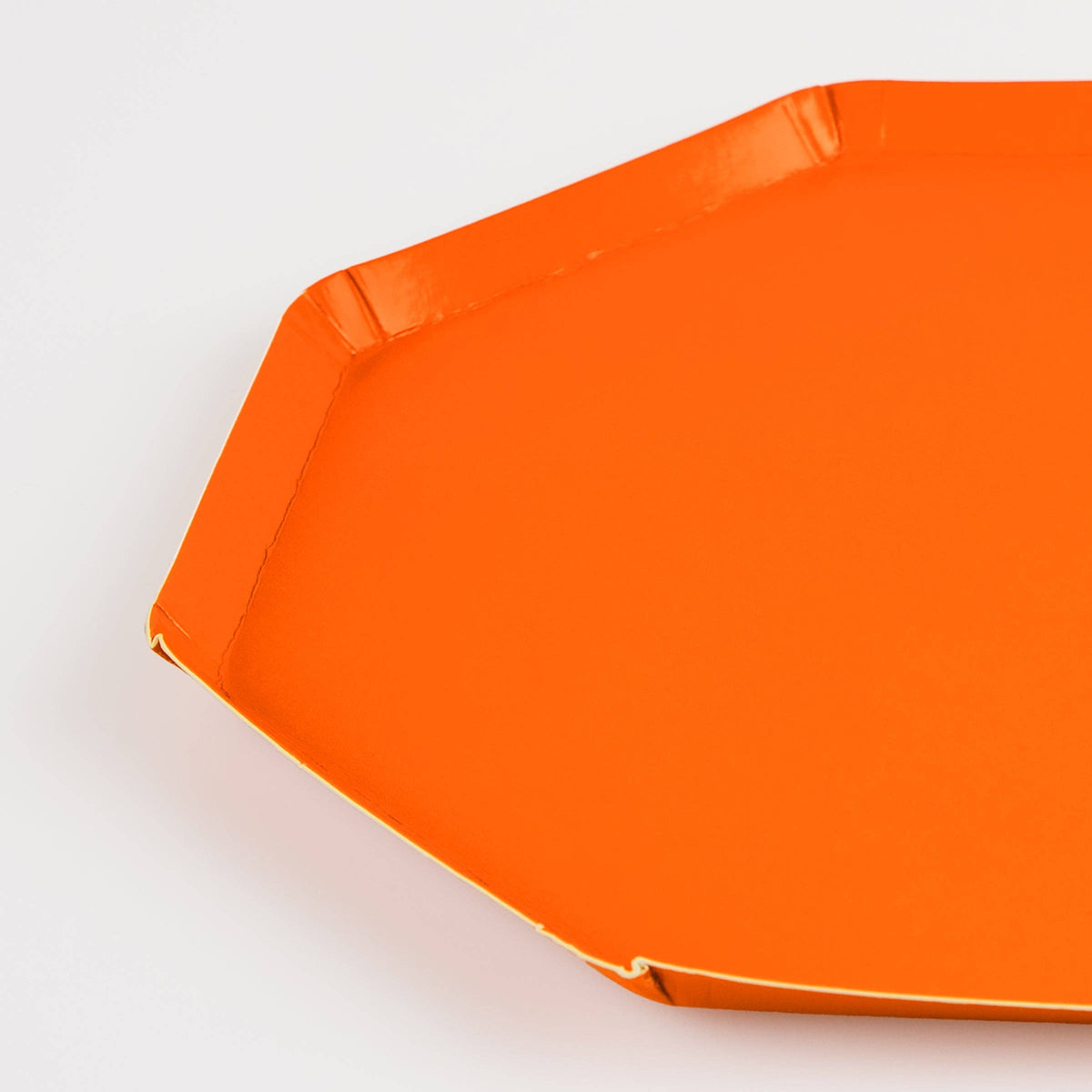 Pumpkin Orange Side Plates by Meri Meri