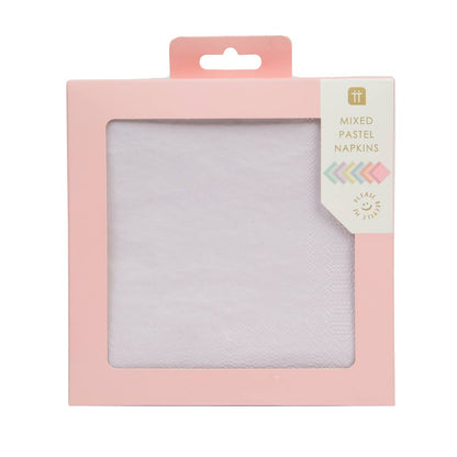 Pastel Paper Napkins