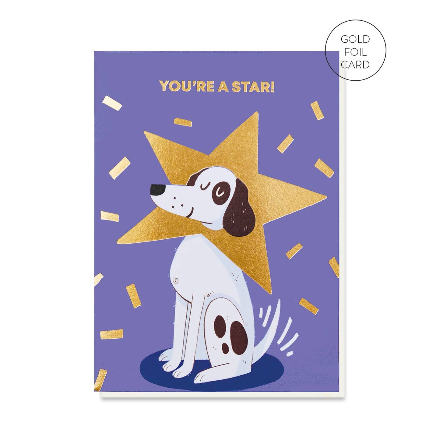 Star Dog Thank You Card