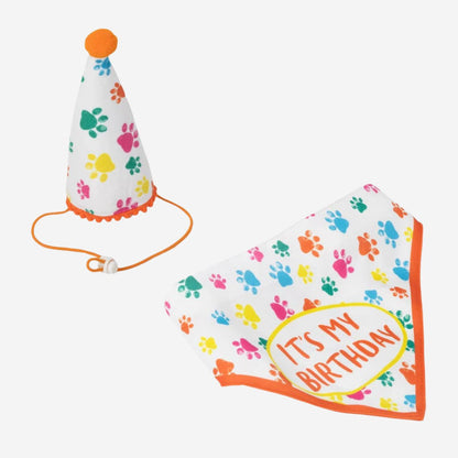 Dog Party Hat and Birthday Bandana