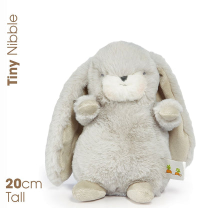 Tiny Nibble Bunny Grey 20 cm
