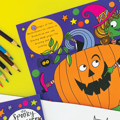 Children's Halloween Colouring Book