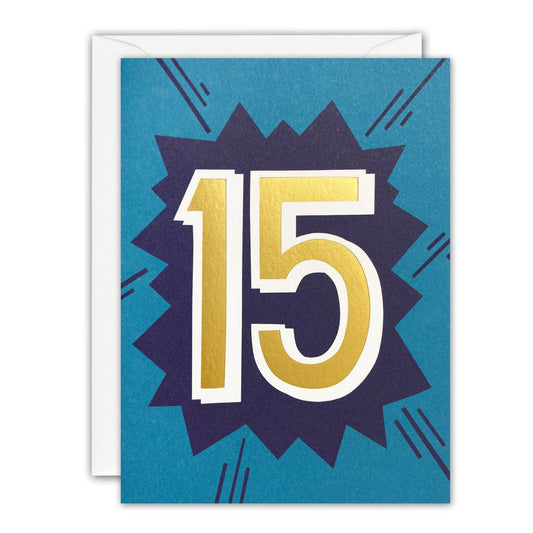 Age 15 Minnows Card