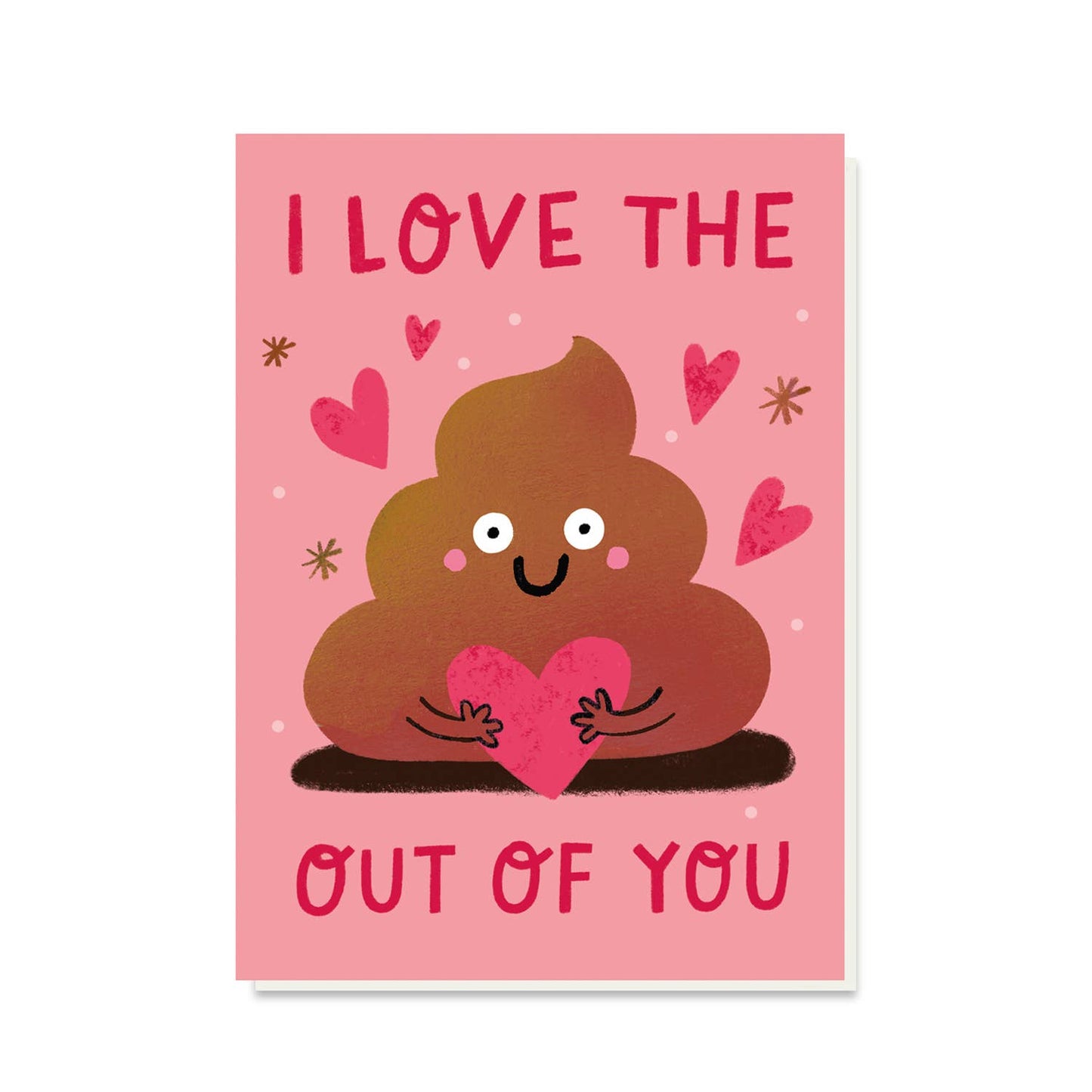 Poop Anniversary Card | Foiled Cards |Quirky Cards: Naked (Plastic-free!)