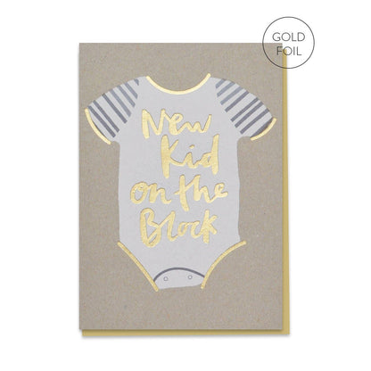 New Kid on the Block New Baby Card