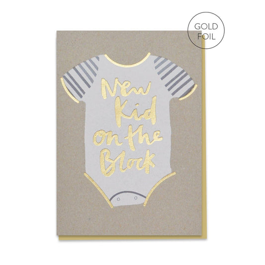 New Kid on the Block New Baby Card