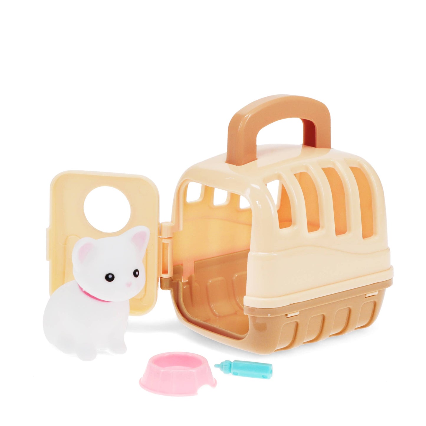 Little Pet Playset – Kitten with Carrier & Accessories