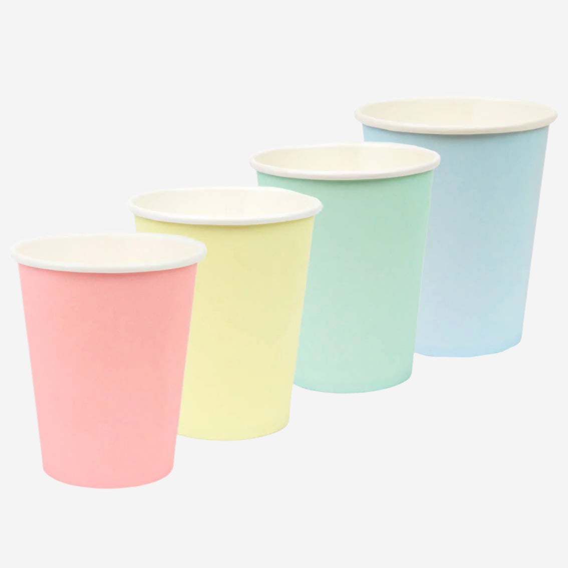 Pastel Paper Cups - 8 Pack
