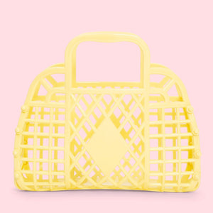 Retro Basket Jelly Bag - Mini | Yellow