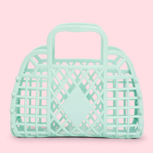 Retro Basket Jelly Bag - Mini | Seafoam