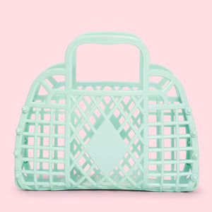 Retro Basket Jelly Bag - Mini | Mint