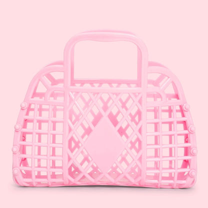 Retro Basket Jelly Bag - Mini | Bubblegum Pink