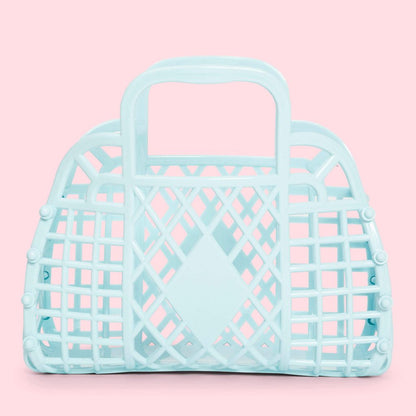 Retro Basket Jelly Bag - Mini | Blue