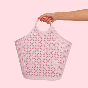 Atomic Tote Jelly Bag | Pink