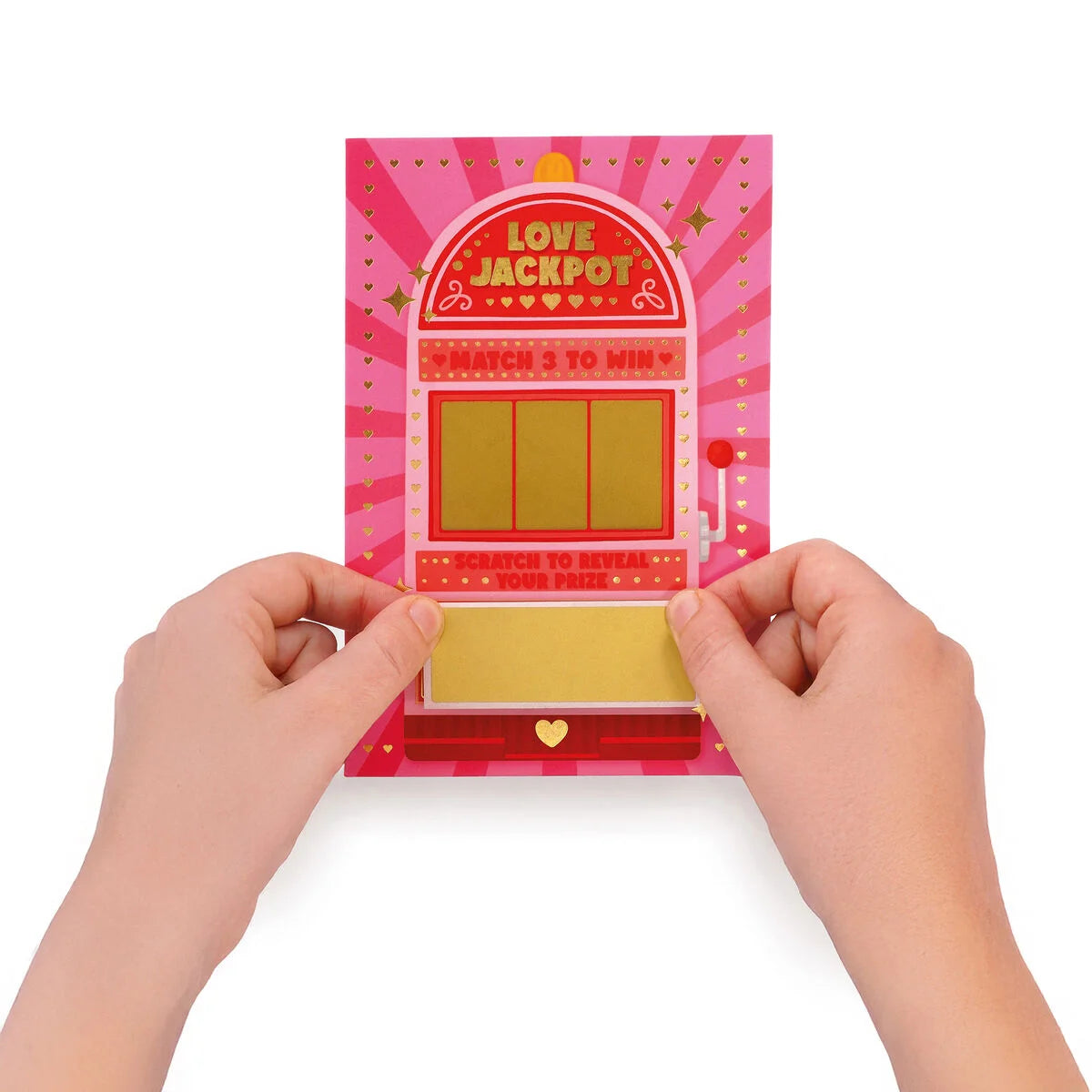 Scratch to Reveal Greeting Card - Love Jackpot - Legami