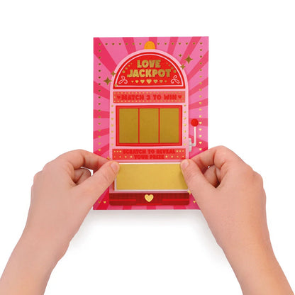 Scratch to Reveal Greeting Card - Love Jackpot - Legami