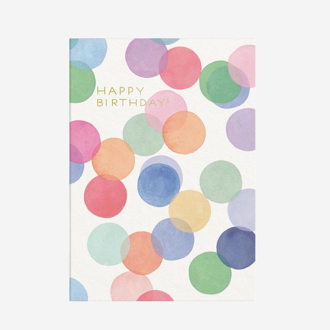Birthday Confetti Greeting Card