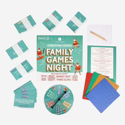 Christmas Family Games Night - 6 Games