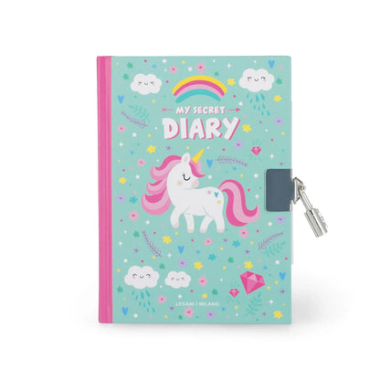 Unicorn Secret Diary – Hard Cover with Padlock – Legami