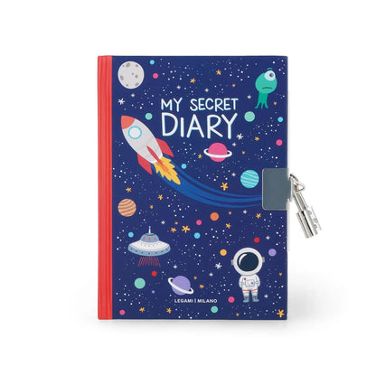 Space Secret Diary – Hard Cover with Padlock – Legami