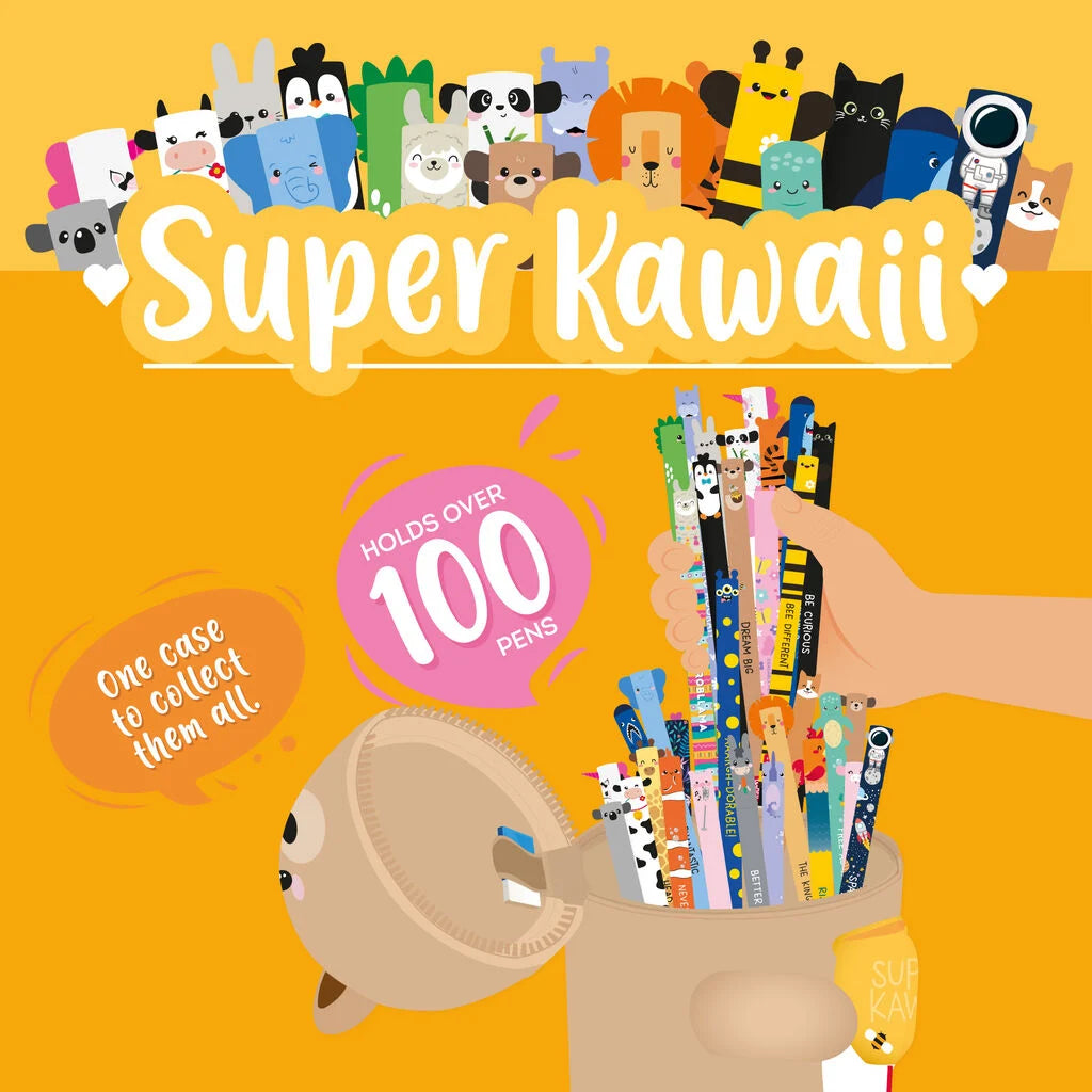 Legami Super Kawaii Teddy Bear Silicone Desktop Pen Holder