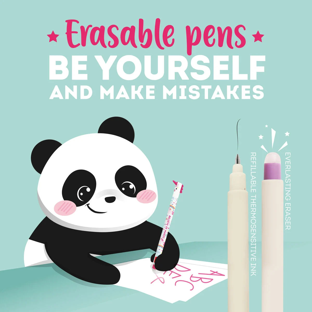 Legami Erasable Gel Pen - Tiger - Orange