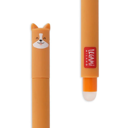 Legami Erasable Gel Pen - Corgi