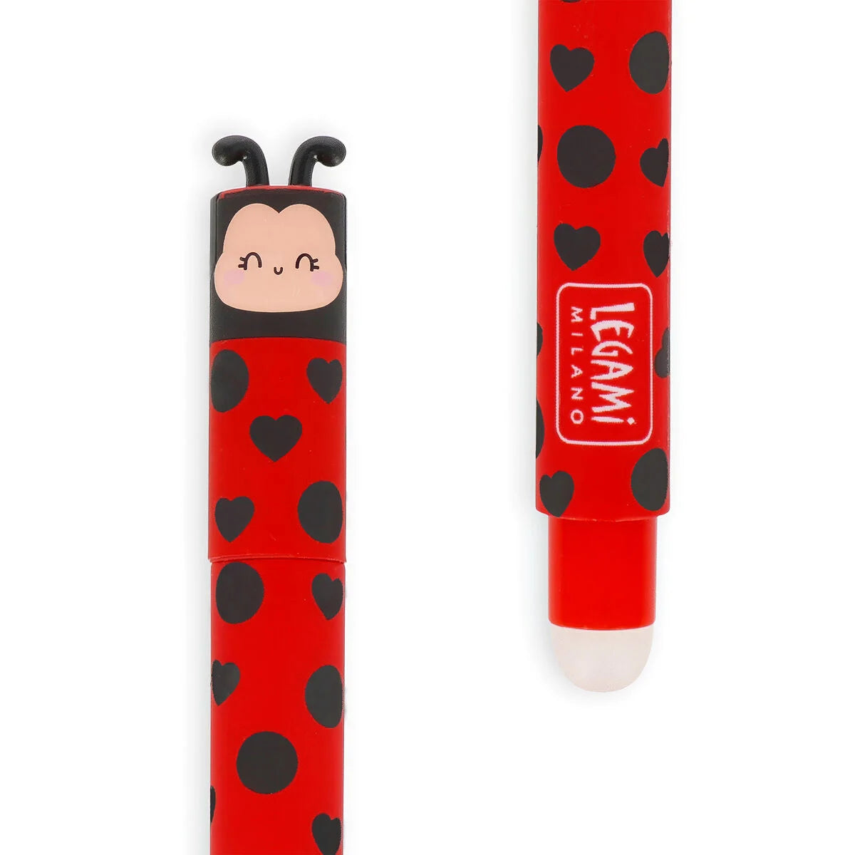 Legami Erasable Gel Pen - Ladybird