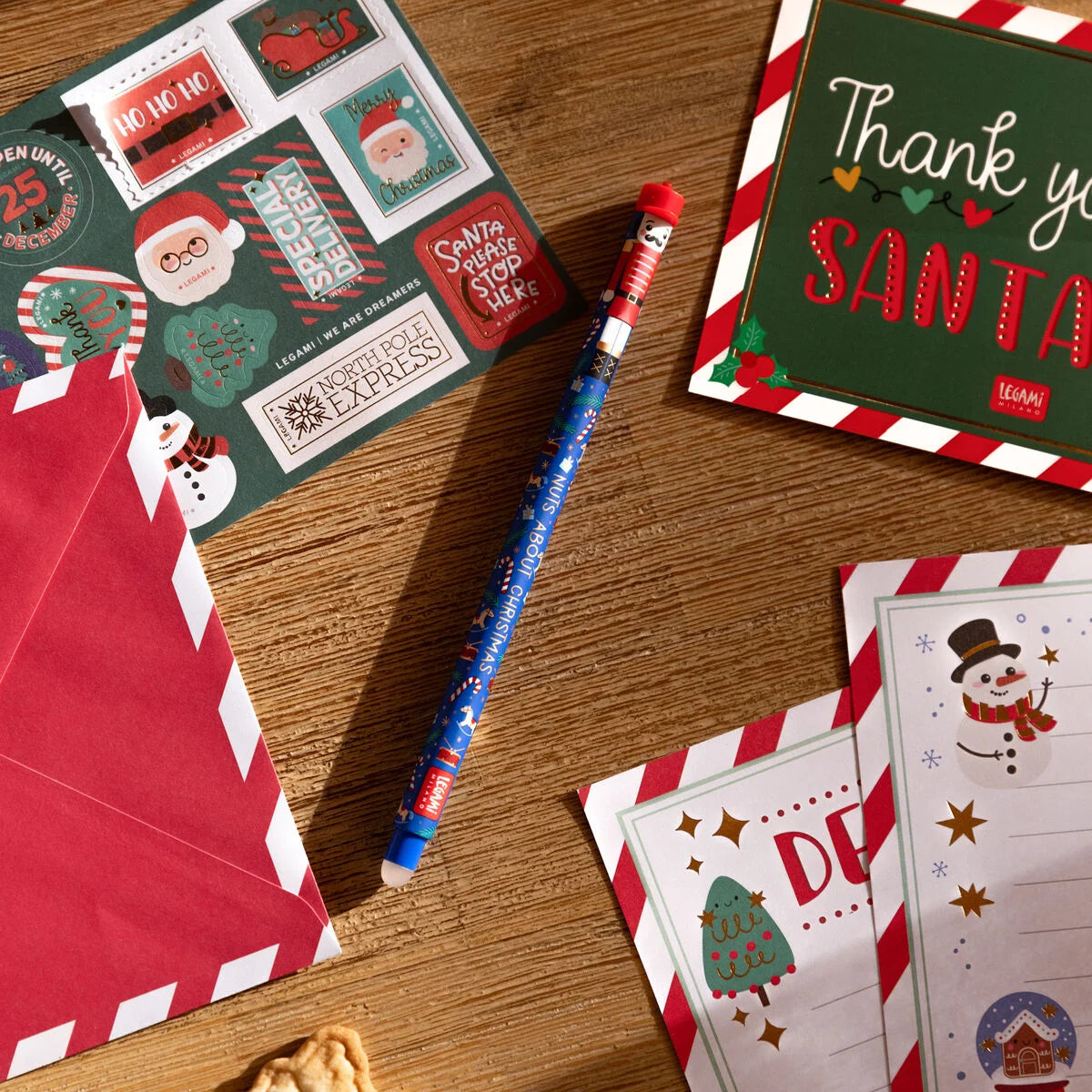 *Limited Edition!* Set of 3 Erasable Gel Pens - Christmas 2025