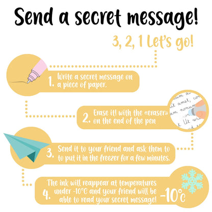 *Limited Edition!* Set of 3 Erasable Gel Pens - Christmas 2025