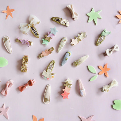 Rainbow Unicorn Clips by Rockahula
