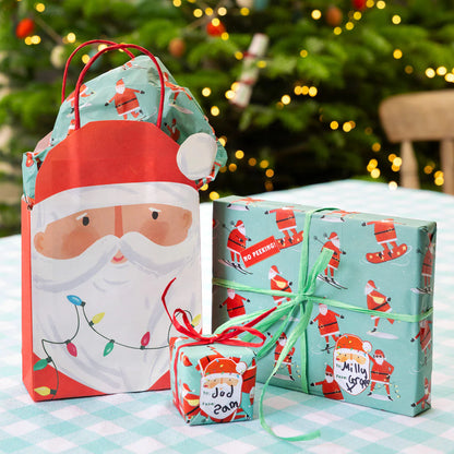 Fun Guy Santa Tissue Paper - 4pk