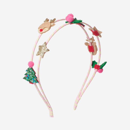 Festive Christmas Double Headband by Rockahula