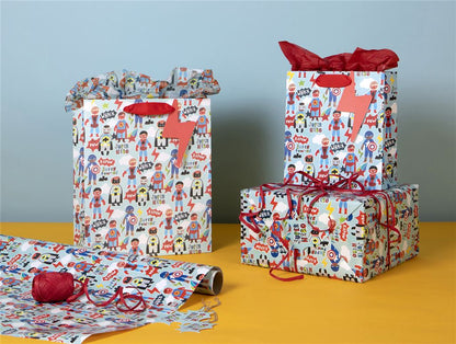Medium Superheroes Gift Bag