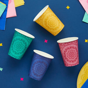 Mandala Paper Cups