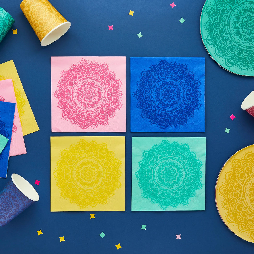 Mandala Paper Napkins