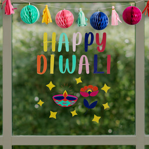 Diwali Window Stickers