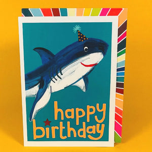 children-birthday-card-shark-paper-salad