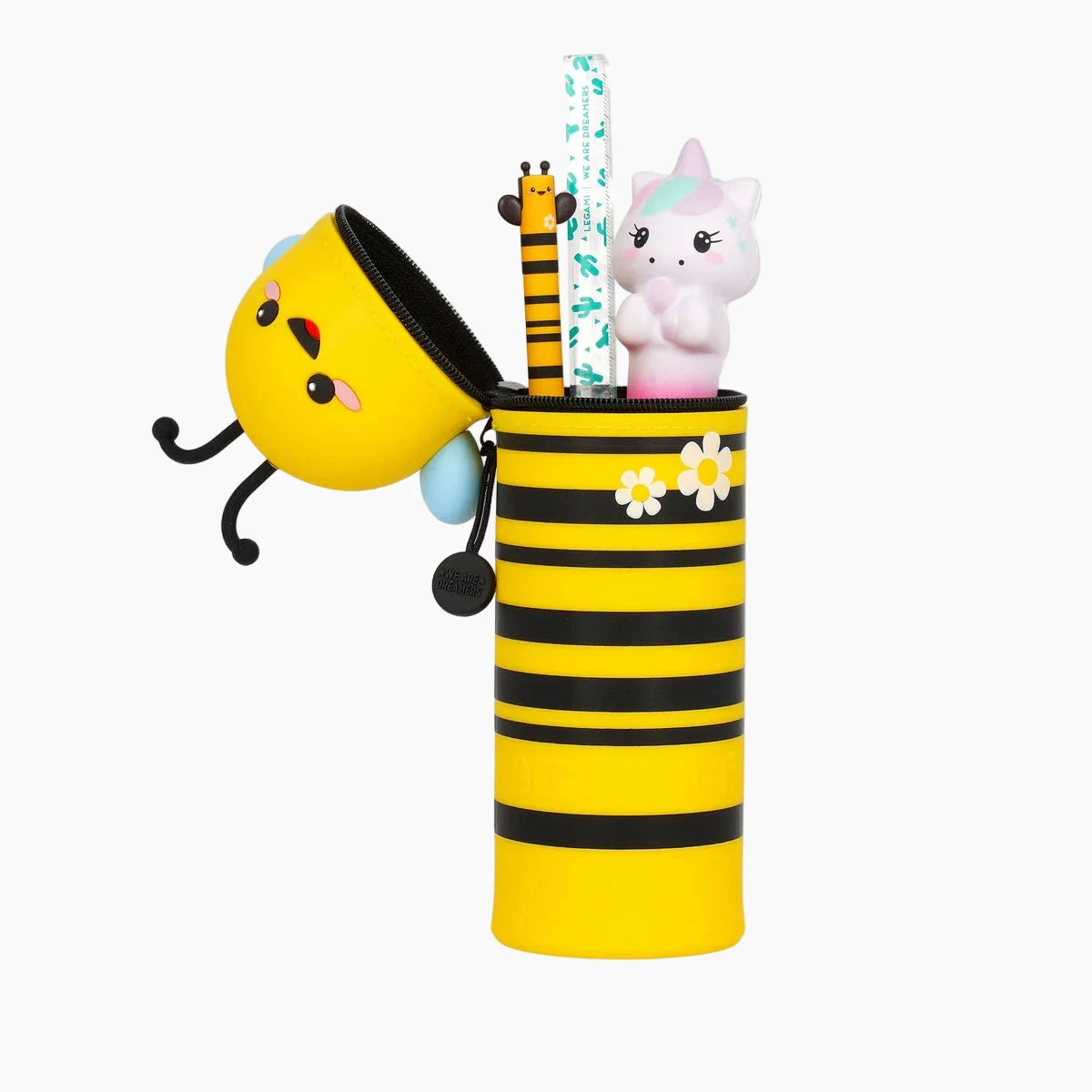 Bee "Bee Different" 2-in-1 Silicone Pencil Case
