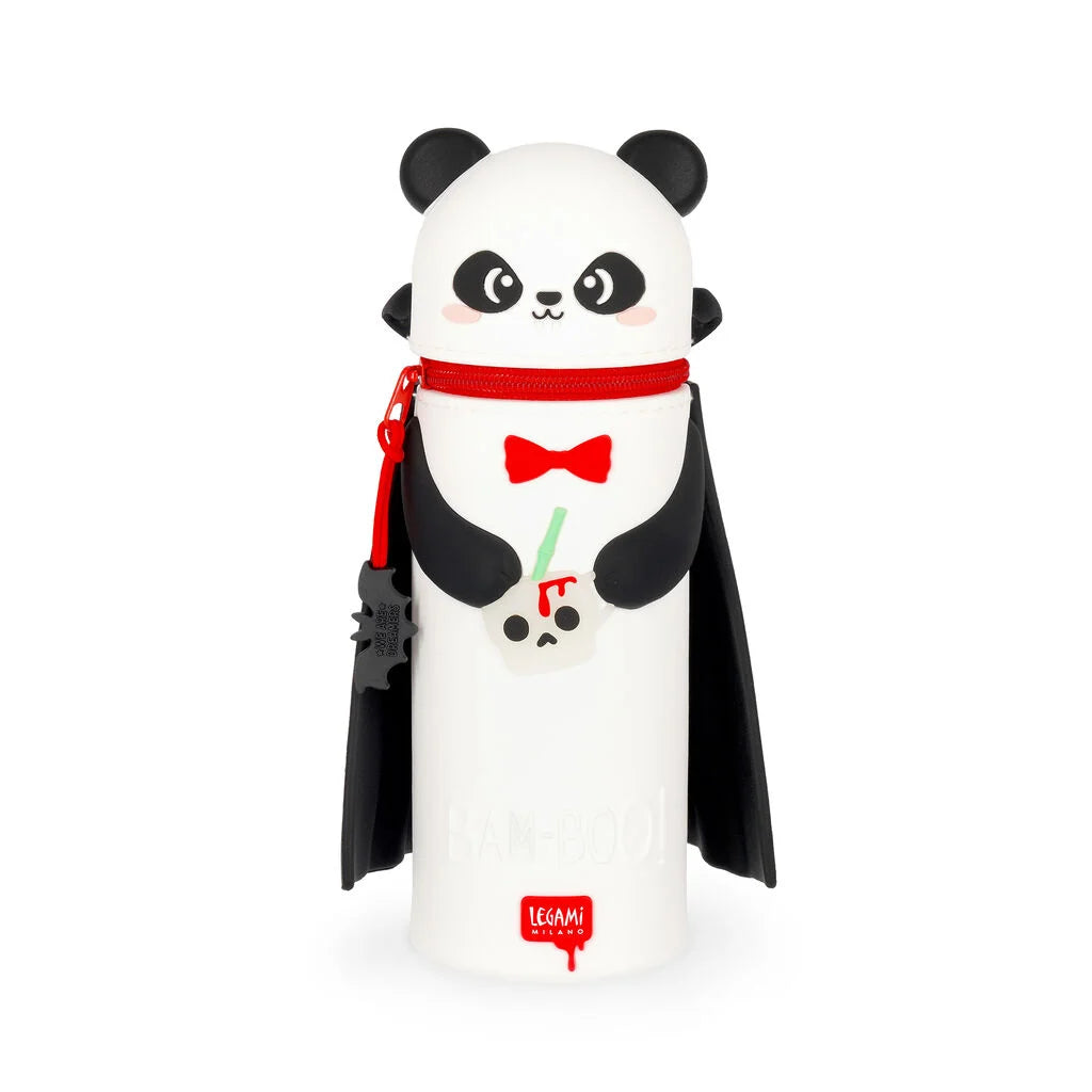 Legami Panda "Bam-Boo" 2-in-1 Silicone Pencil Case - Kawaii