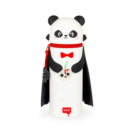 Legami Panda "Bam-Boo" 2-in-1 Silicone Pencil Case - Kawaii