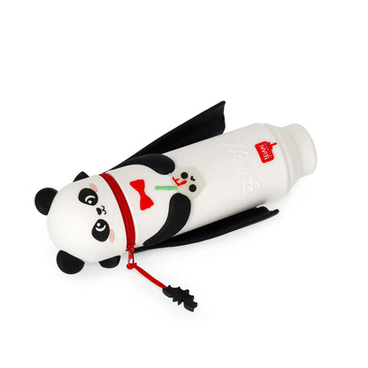Legami Panda "Bam-Boo" 2-in-1 Silicone Pencil Case - Kawaii