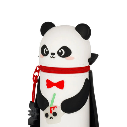Legami Panda "Bam-Boo" 2-in-1 Silicone Pencil Case - Kawaii