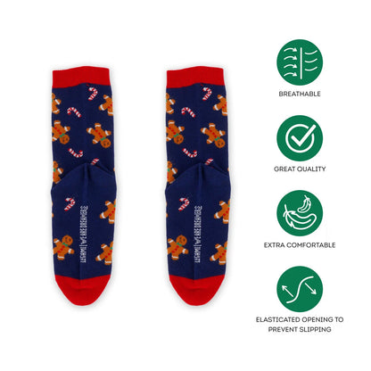 Gingerbread Legami Socks - Kids