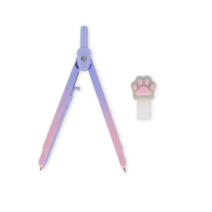 Compass with Mechanical Pencil - Meow
