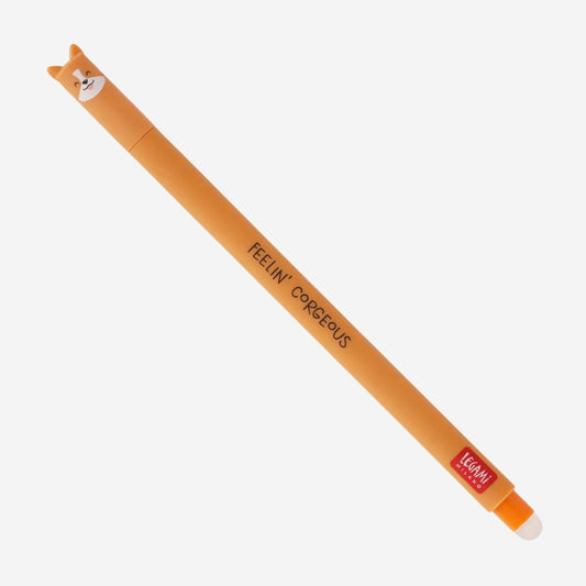 Legami Erasable Gel Pen - Corgi