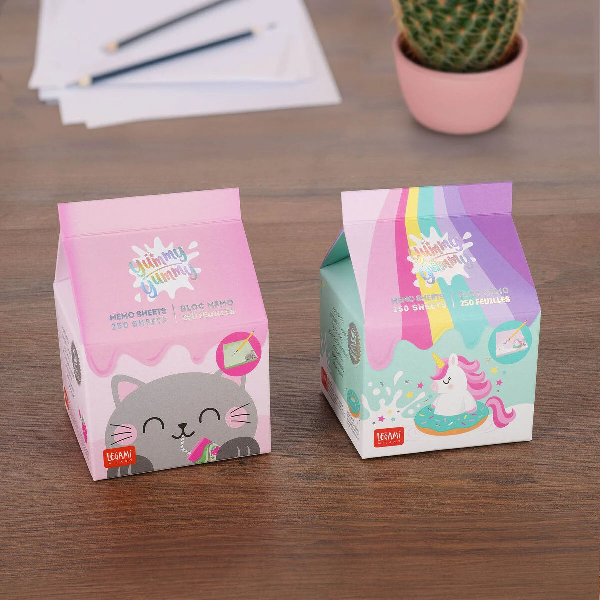 Legami Yummy Yummy - Memo Pad - Unicorn