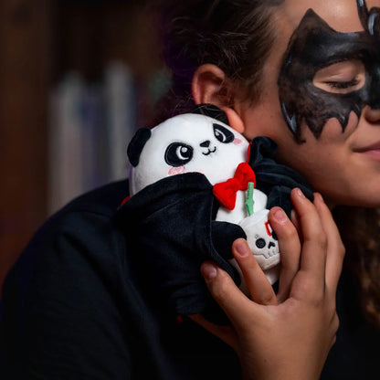 Legami Panda Stuffed Toy "Bam-Boo" Halloween - Mini Super Soft!