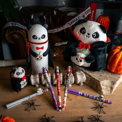 Legami Panda Stuffed Toy "Bam-Boo" Halloween - Mini Super Soft!