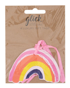 Rainbow shaped Gift tags
